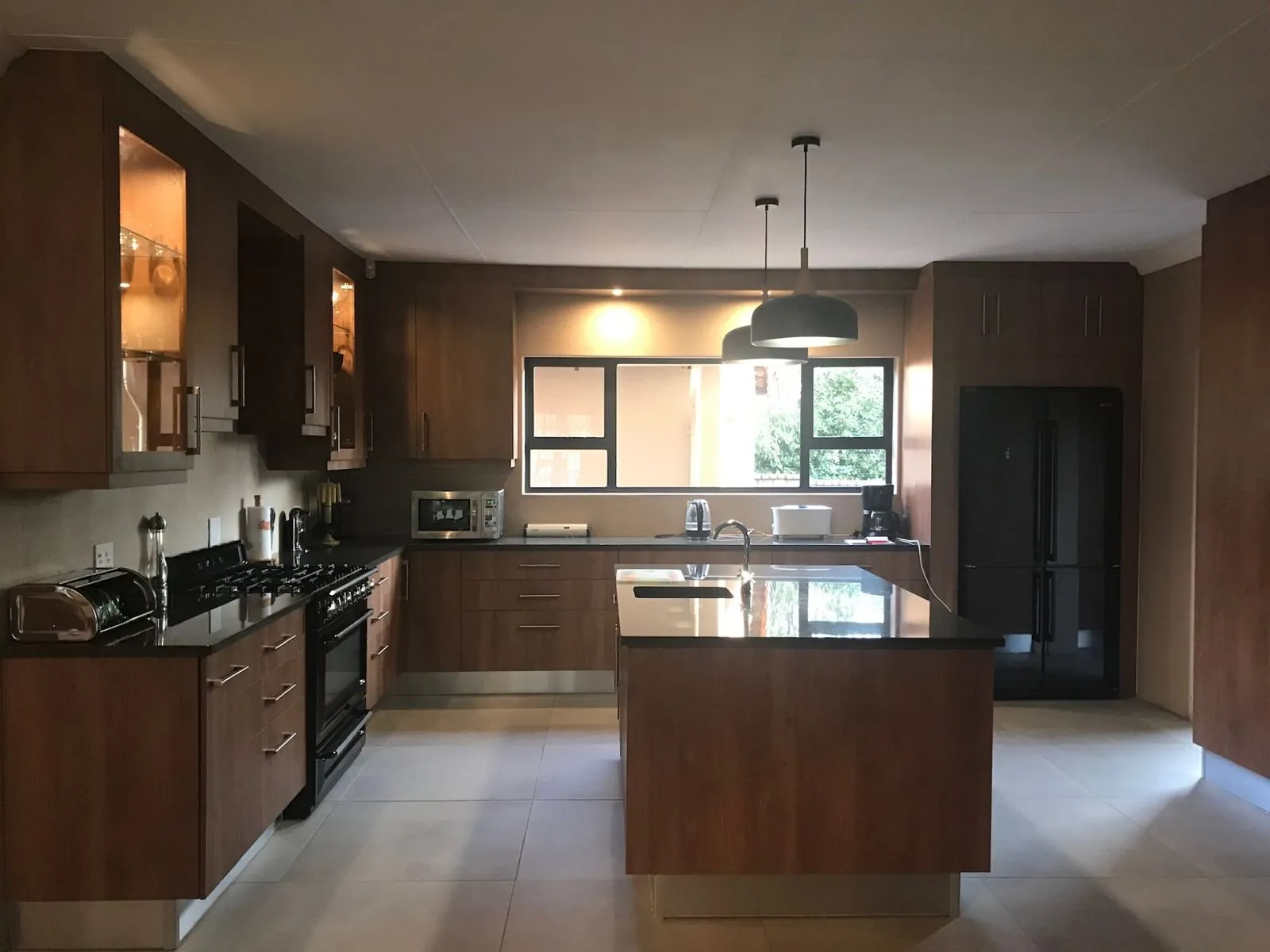 Completed kitchen