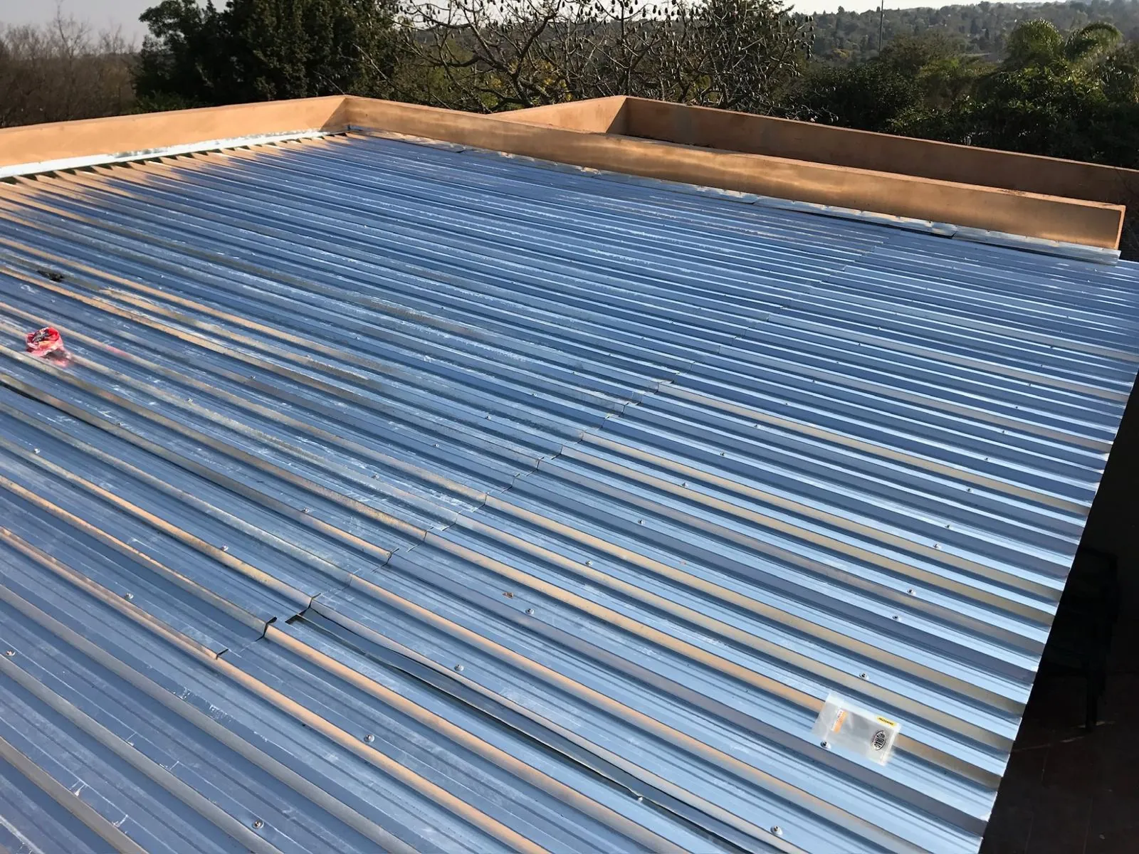 New IBR sheeting installed